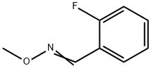 Benzaldehyde, 2-fluoro-, O-methyloxime (9CI) 结构式
