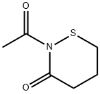 2H-1,2-Thiazin-3(4H)-one, 2-acetyldihydro- (9CI) 结构式