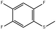 2,4,5-TRIFLUOROTHIOANISOLE 结构式