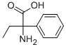 2-氨基-2-苯基丁酸 结构式