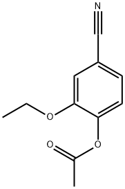 4-氰基-2-乙氧基苯乙酸酯 结构式