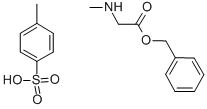 SAR-OBZL·TOSOH;N-METHYLGLYCINE BENZYL ESTER 4-TOLUENESULFONATE SALT 结构式