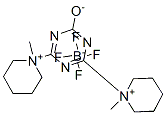 1,1'-(6-oxido-1,3,5-triazine-2,4-diyl)bis(1-methylpiperidinium) tetrafluoroborate(1-) 结构式