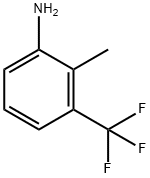 2-甲基-3-三氟甲基苯胺 结构式