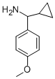 1-Cyclopropyl-1-(4-methoxyphenyl)methylamine