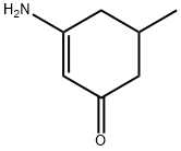 3-氨基-5-甲基环己-2-烯-1-酮 结构式