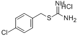S-(4-氯苄基)氯化异硫脲 结构式