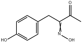 (3Z)-3-hydroxyimino-4-(4-hydroxyphenyl)butan-2-one 结构式