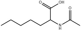 N-AC-RS-2-氨基庚酸 结构式