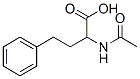 2-acetamido-4-phenyl-butanoic acid 结构式