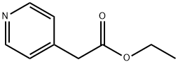 4-吡啶乙酸乙酯 结构式