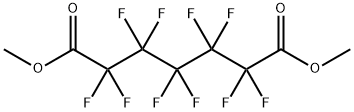 Decafluoro-1,7-heptanedioic acid dimethyl ester 结构式