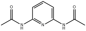 N-(6-乙酰氨基吡啶-2-基)乙酰胺 结构式