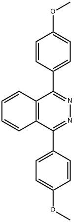 1,4-bis(4-methoxyphenyl)phthalazine 结构式