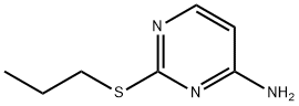 2-(Propylthio)-4-pyrimidinamine 结构式