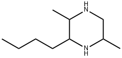 3-Butyl-2,5-dimethylpiperazine 结构式
