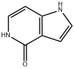 4-羟基-5-氮杂吲哚 结构式