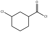 Cyclohexanecarbonyl chloride, 3-chloro- (9CI) 结构式