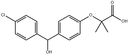 FENOFIBRIC ACID, HYDROXYMETHYL