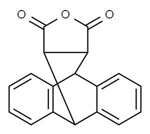 17-氧杂五环[6.6.5.0~2,7~.0~9,14~.0~15,19~]十九-2,4,6,9,11,13-六烯-16,18-二酮 结构式