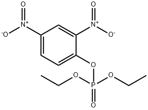 2,4-dinitrophenyl diethyl phosphate 结构式