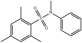 2,4,6,N-四甲基-N-苯基苯磺酰胺 结构式