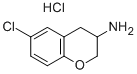 6-氯-色满-3-基胺盐酸盐 结构式