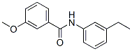 Benzamide, N-(3-ethylphenyl)-3-methoxy- (9CI) 结构式
