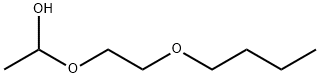 1-(2-丁氧基乙氧基)-乙醇 结构式