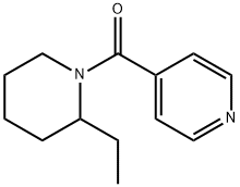 Piperidine, 2-ethyl-1-(4-pyridinylcarbonyl)- (9CI) 结构式