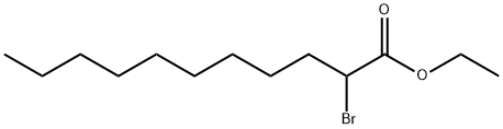 2-溴十一烷酸乙酯 结构式