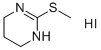 嘧啶嗡,1,4,5,6-四氢-2-甲巯基-,碘化物 结构式