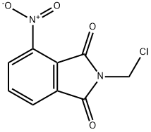 N-氯甲基-4-硝基邻苯二甲酰亚胺[用于高效液相色谱标记] 结构式
