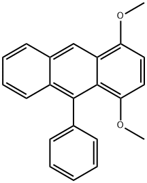 1,4-Dimethoxy-9-phenylanthracene 结构式