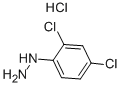 2,4-二氯苯肼盐酸盐 结构式