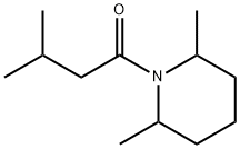 Piperidine, 2,6-dimethyl-1-(3-methyl-1-oxobutyl)- (9CI) 结构式