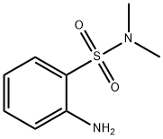2-氨基-N,N-二甲基苯磺酰胺 结构式