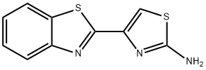 4-(1,3-BENZOTHIAZOL-2-YL)-1,3-THIAZOL-2-AMINE 结构式