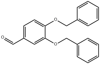 3,4-二苄氧基苯甲醛 结构式