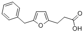 3-(5-BENZYL-2-FURYL)PROPANOIC ACID 结构式