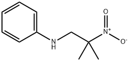 N-(2-Methyl-2-nitropropyl)benzenamine 结构式