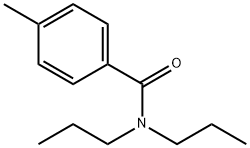 4-甲基-N,N-二-N-丙基苯甲酰胺 结构式