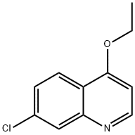 7-chloro-4-ethoxy-quinoline 结构式