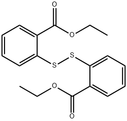 diethyl 2,2'-dithiobisbenzoate 结构式