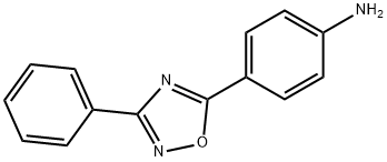4-(3-phenyl-1,2,4-oxadiazol-5-yl)aniline 结构式