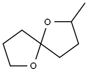 2-Methyl-1,6-dioxaspiro[4.4]nonane 结构式