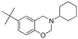 6-tert-butyl-3-cyclohexyl-3,4-dihydro-2H-1,3-benzoxazine 结构式