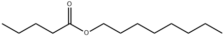 戊酸辛酯 结构式