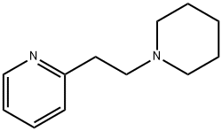 2-(2-哌啶乙基)吡啶 结构式