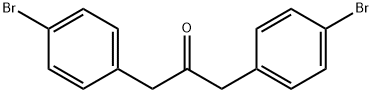 1,3-二(4-溴苯基)丙酮 结构式